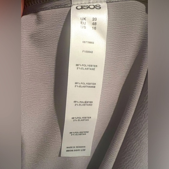 Draped Gray Dress - Picture 6 of 11